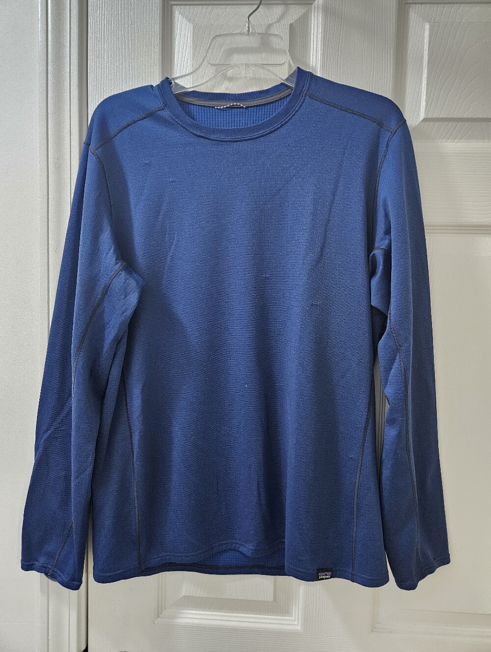 PstagoniA Men's Long-Sleeve Crewneck Blue